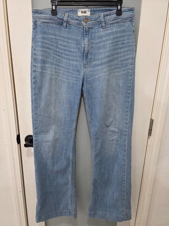 PAIGE Denim - Paige Light Blue Wide Leg Jeans Women’s Size 31